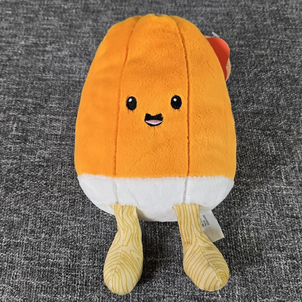 Gigglescape Whimsical Orange Creamsicle 9" Mini Stuffed Food Plush NWT